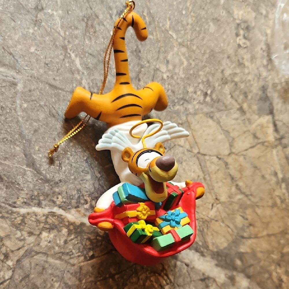 Tigger Christmas Ornament with Gifts
